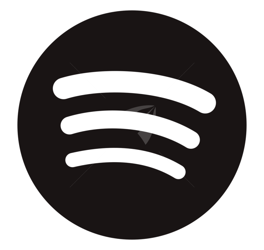 Spotify Icon Black Png