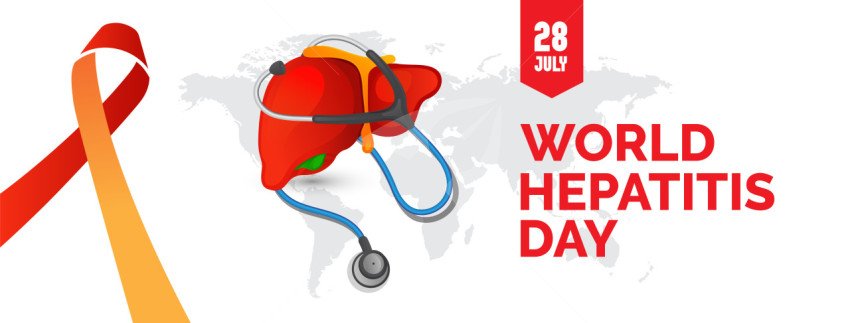 World Hepatitis Day Facebook Cover Banner Template