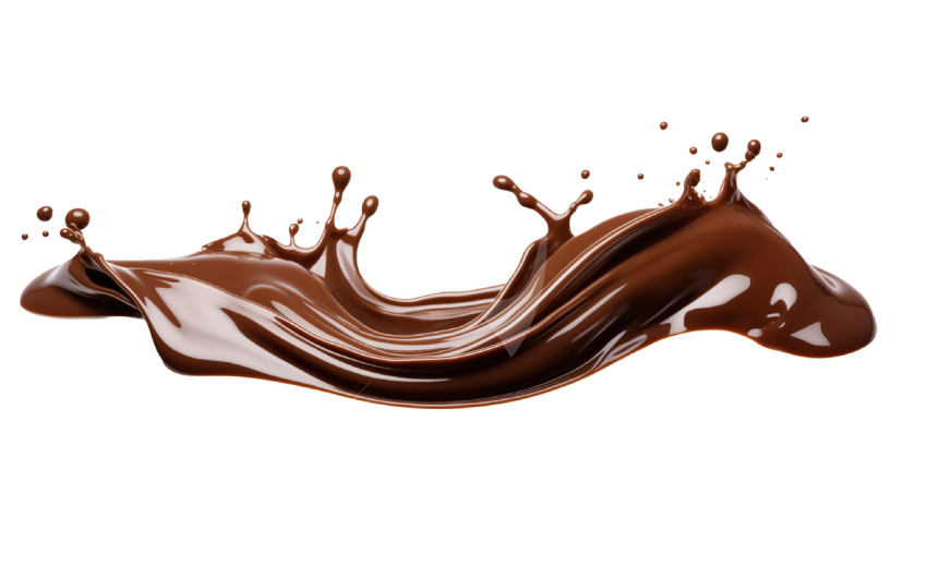 Chocolate Splash Transparent