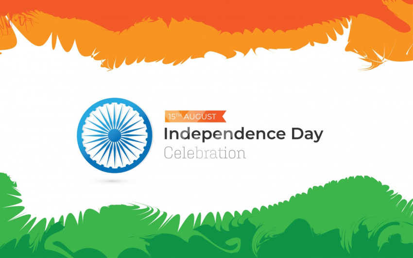15th August Happy Independence Day Background Template - Photo