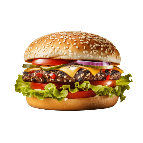 Veg Burger PNG Image