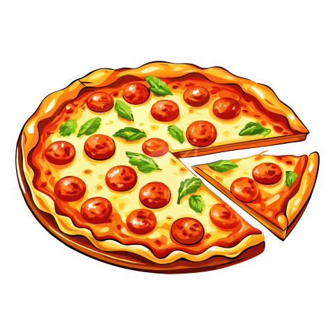 Pizza Vector Illustration