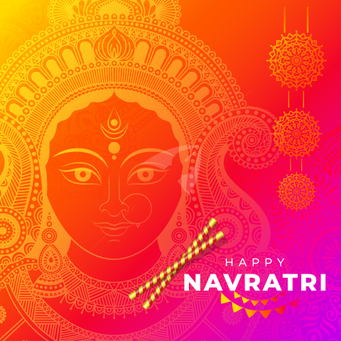 Happy navratri post background design template - Photo #436 - Vectorjungal