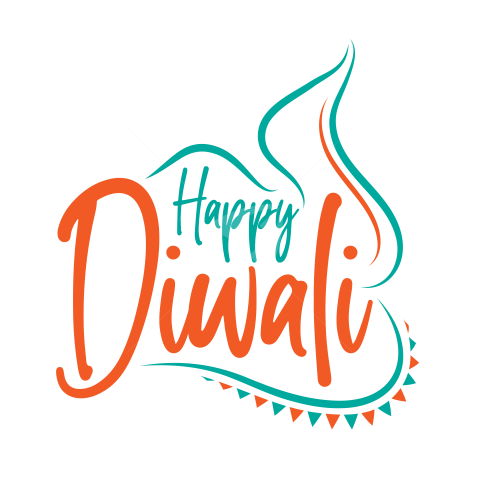 Happy Diwali Sticker Design Template