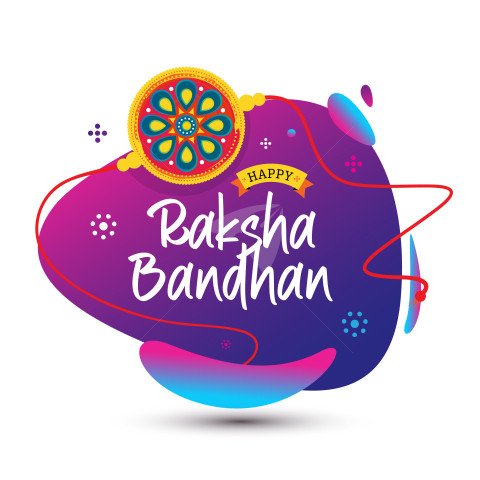 Happy Raksha Bandhan Banner Design Template