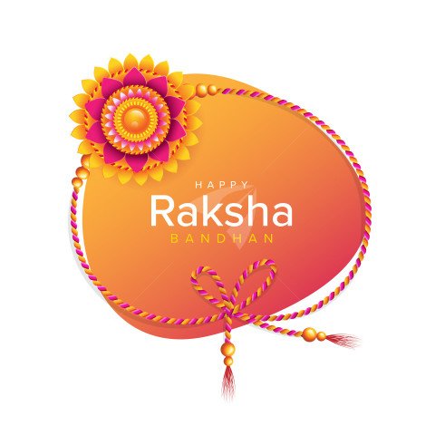 Happy Raksha Bandhan Banner Design