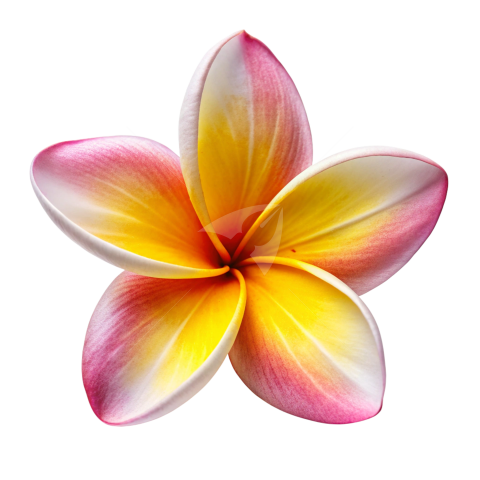Pink Plumeria flower png