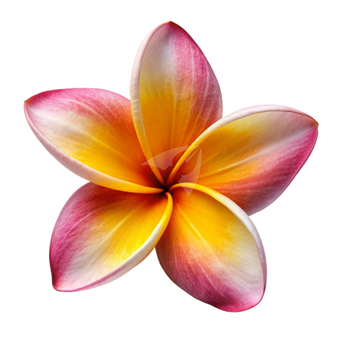 Pink Plumeria flower png