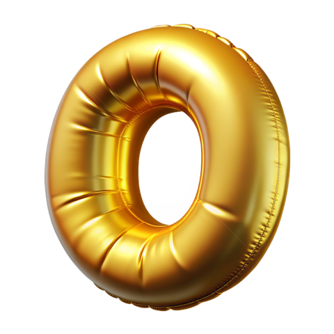 Letter o balloon png