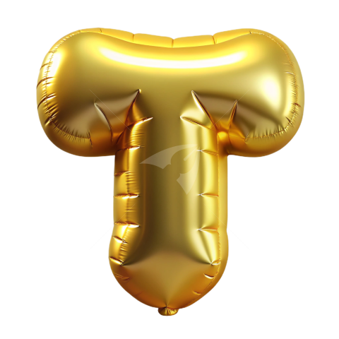 Letter t balloon png