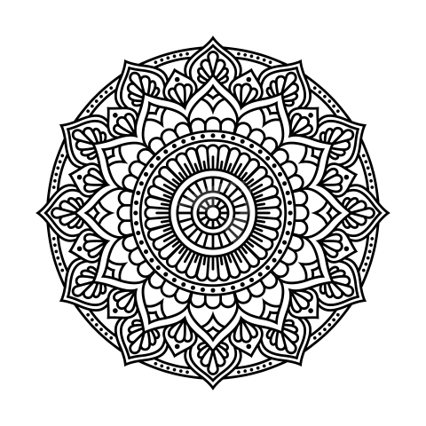 Mandala Design Vector Png Image