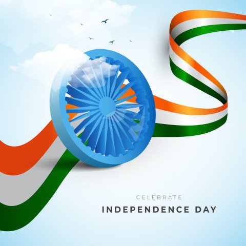 Happy Independence Day Celebration Post Banner Design Template