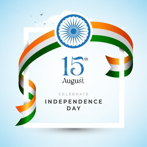 Happy Independence Day Celebration Post Banner Design Template