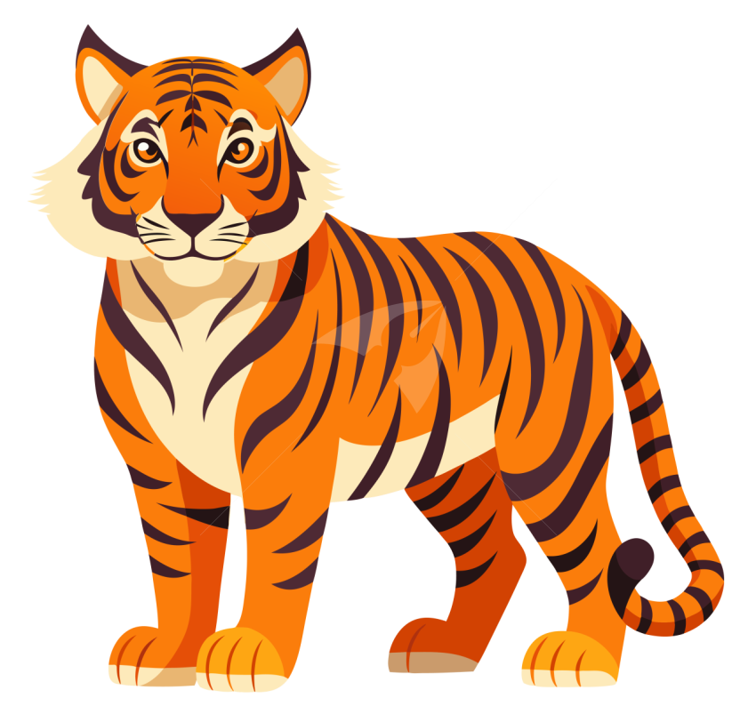 Bengal Tiger Illustration