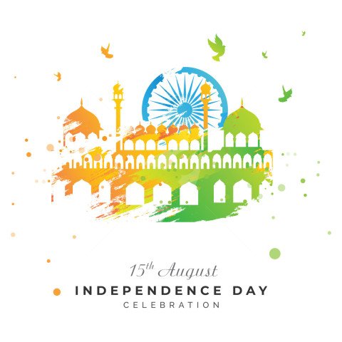 Indian Independence Day post design