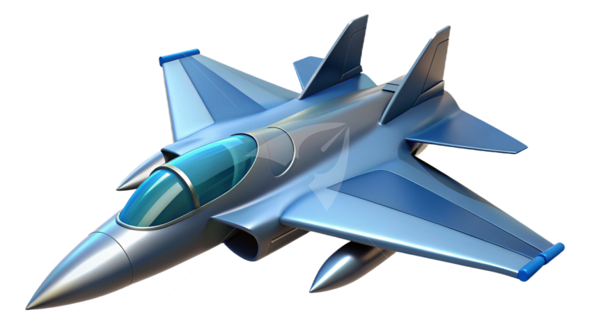 3D Jet fighter Png