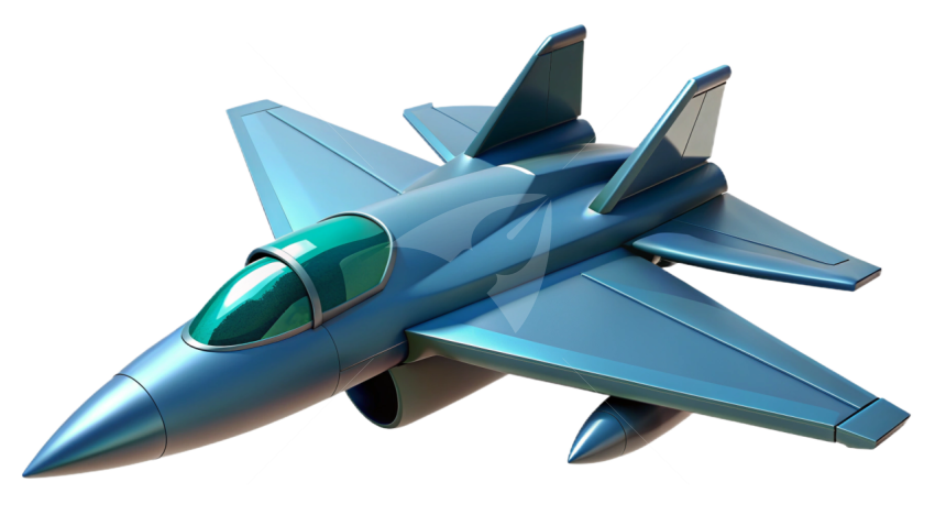 3D Jet fighter Png