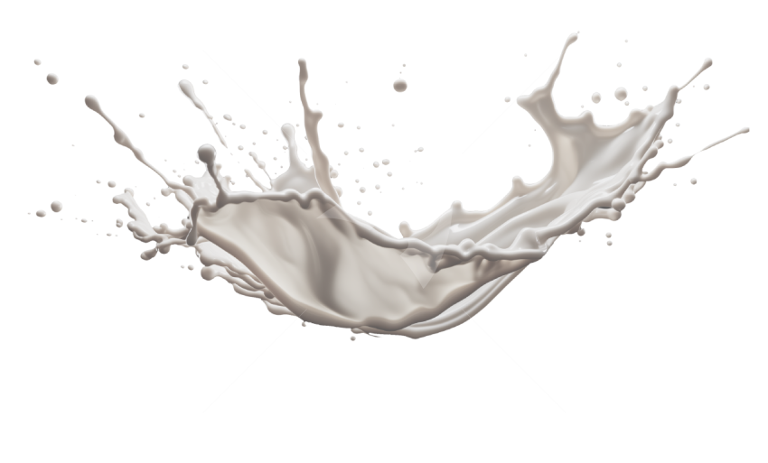 Milk Splash Transparent PNG