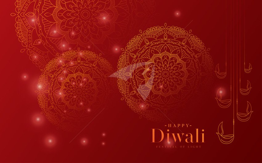 Diwali Festival Background Design