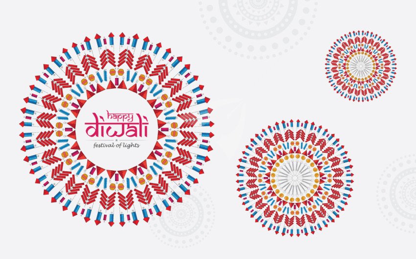 Happy Diwali Festival Background Design