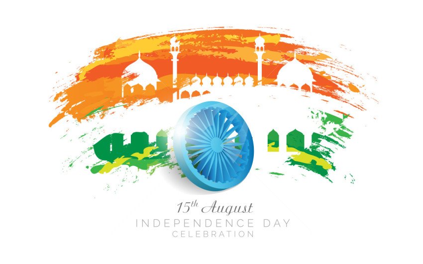 Indian independence day background