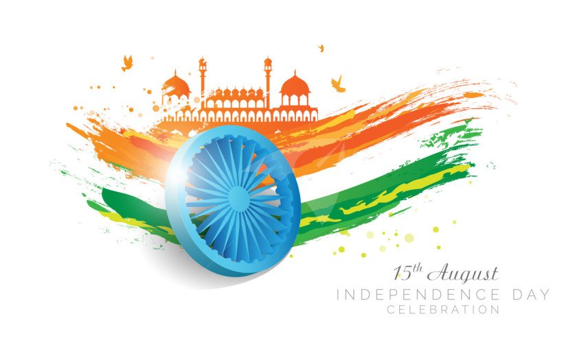 Indian independence day background