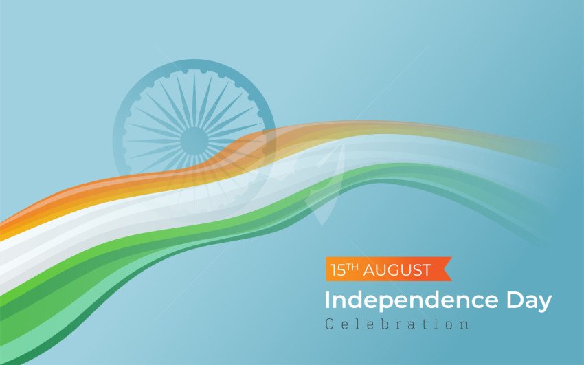 Happy Indian Independence Day Background