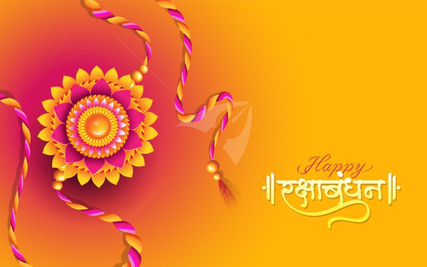 Raksha Bandhan Background Design