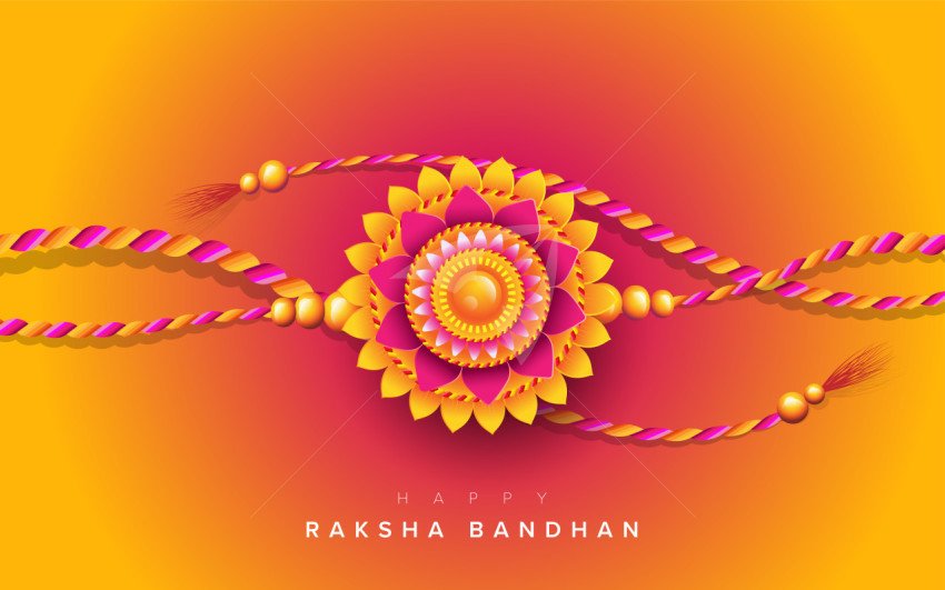 Raksha Bandhan background Template