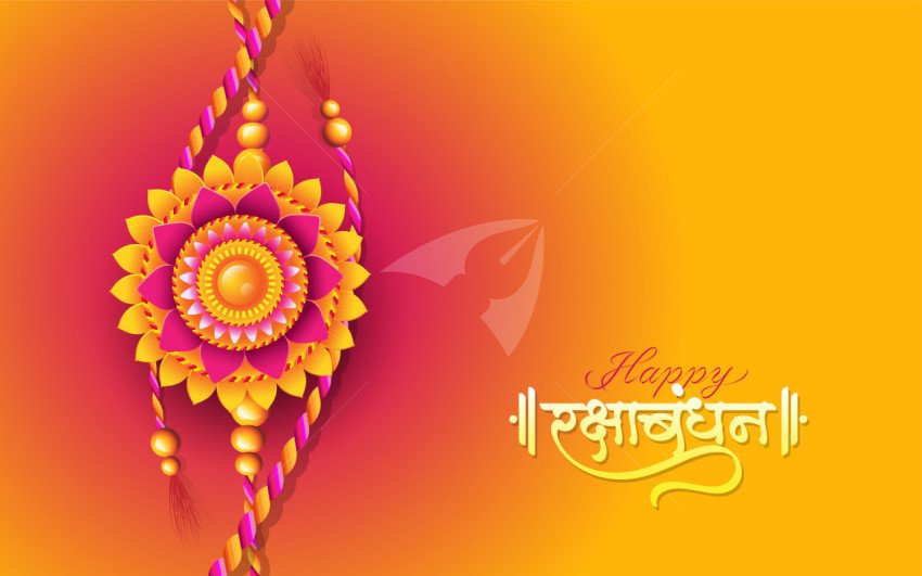 Creative Raksha Bandhan Background Template