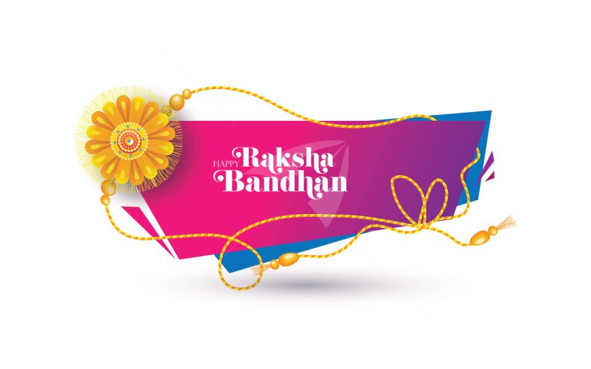 Happy Raksha Bandhan Banner Design