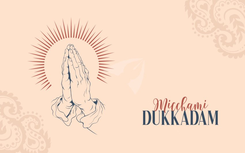 Jain Festival Micchami Dukkadam Background Design