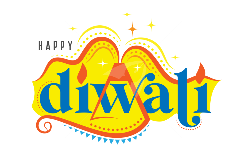 Happy Diwali Sticker Design Template