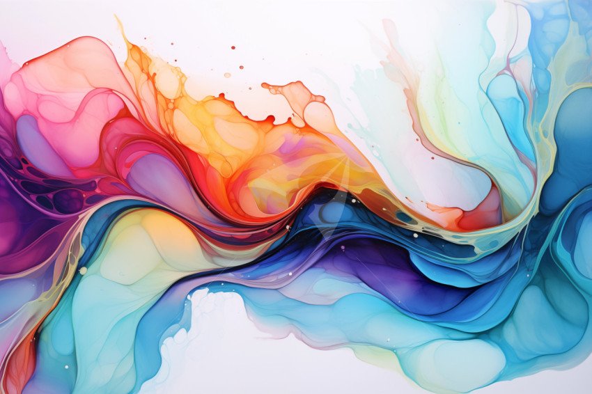 Abstract Watercolor Background Image