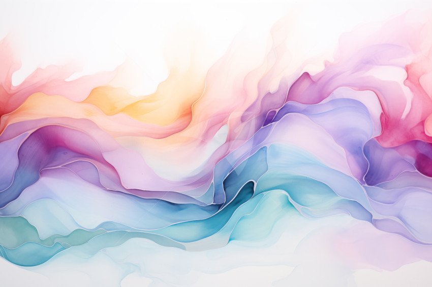 Abstract Watercolor Background Image