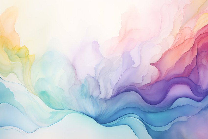 Abstract Watercolor Art Background