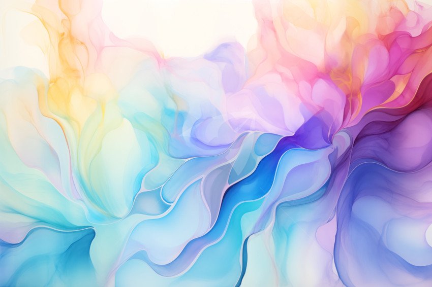 Abstract Watercolor Art Background Image