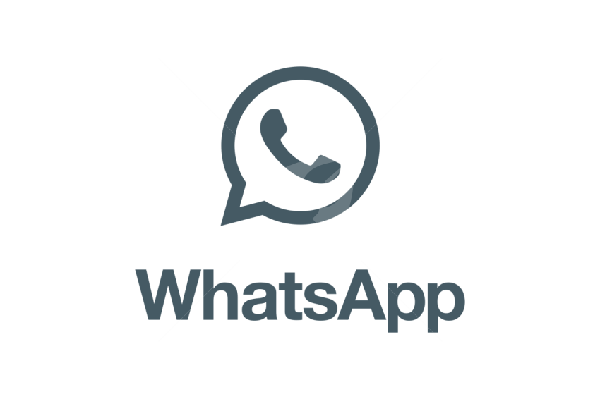 WhatsApp Logo Black