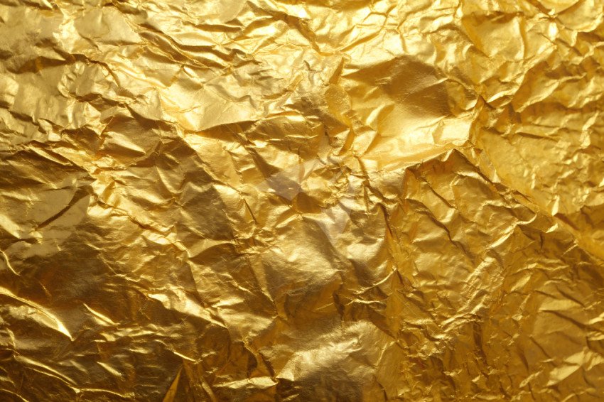 Foil gold texture background