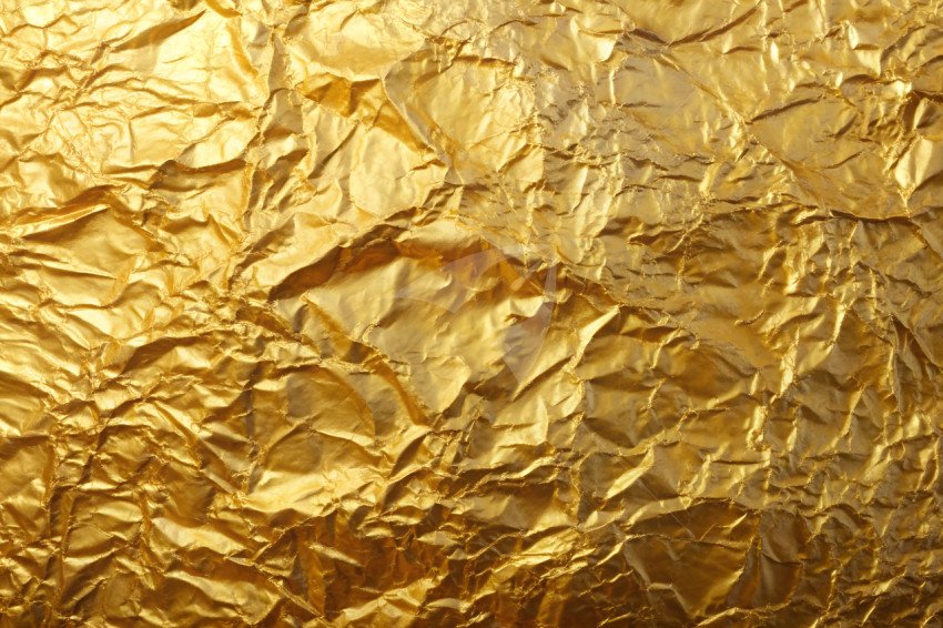 Foil gold texture background