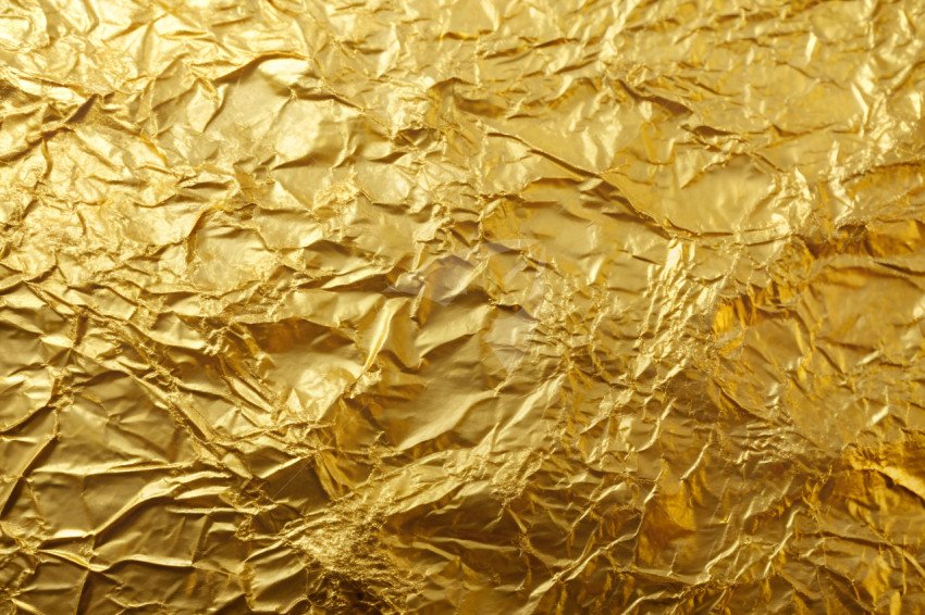 Foil gold texture background