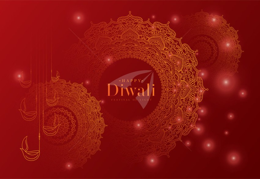 Happy Diwali Festival Background Vector