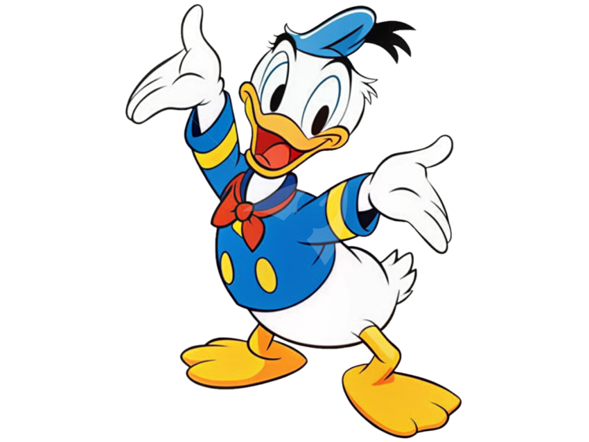 Donald Duck Cartoon Character Png