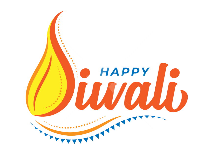 Happy Diwali Sticker Design Template