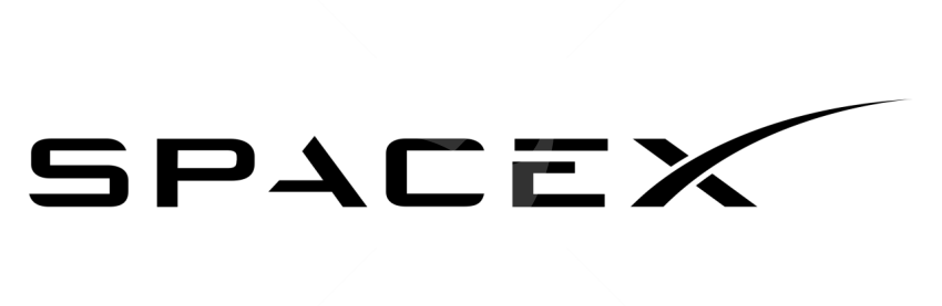 SpaceX Logo Black Png