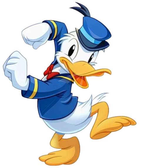 Donald Duck Cartoon Character Png