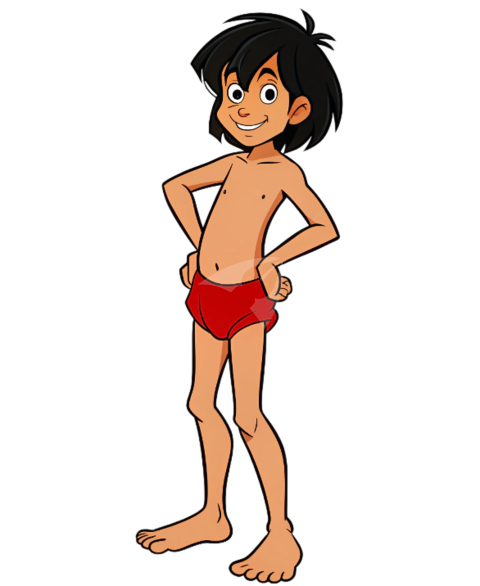 Mowgli cartoon character png