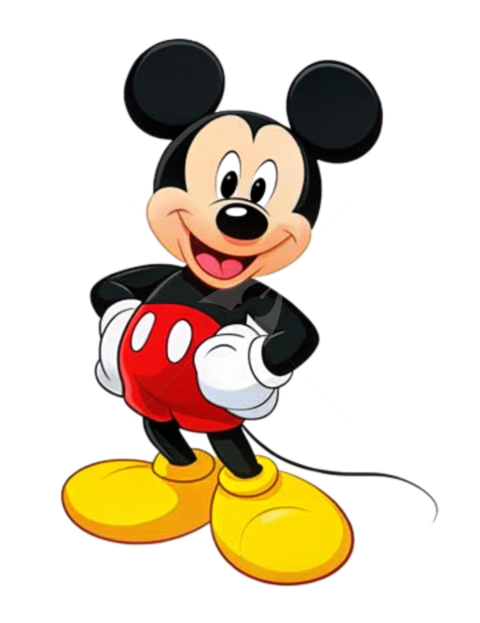 Mickey Mouse Cartoon Character