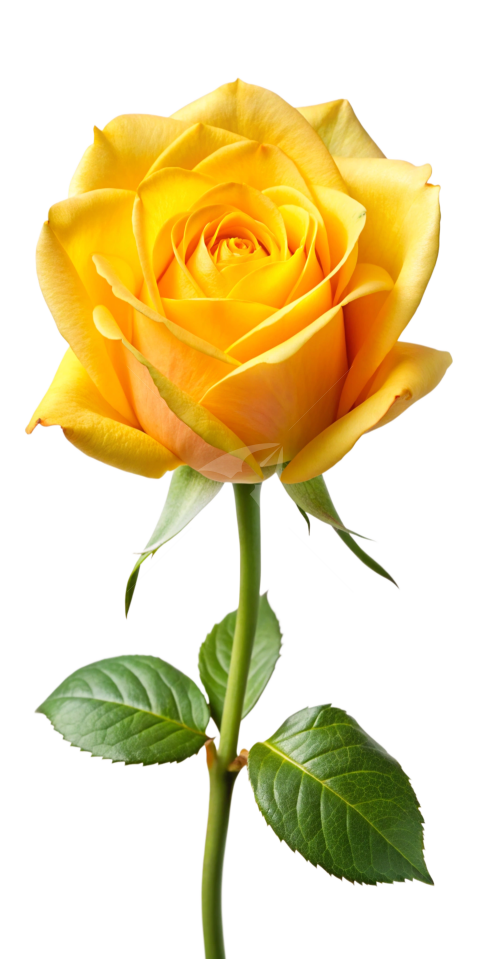 Yellow rose flower Png