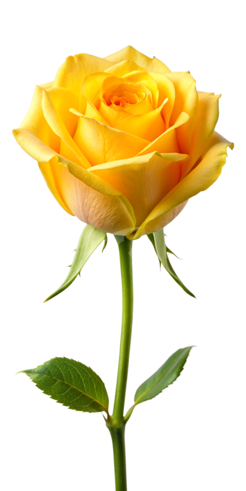 Yellow rose flower Png